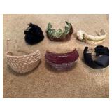 Vintage ladies headband style hats mmm