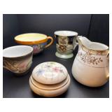 Vintage demitasse , teacups, vases, creamer ect
