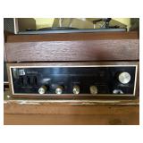 Vintage APF, solid state radio, record player etc