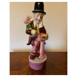 Vintage music box decanter