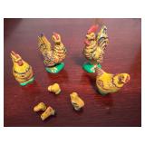 Chicken miniatures figurines