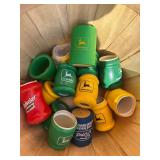 John Deere, Budweiser, Ford can coozies