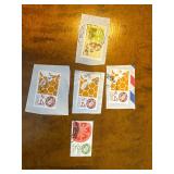 Mexico, vintage postage stamps