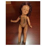 Vintage poseable doll