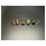 Vintage Costume jewelry rings