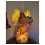 Fiber optic 12ï¿½ angel w/ Lyre