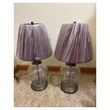 Pair of princess house, Heritage ginger jar lamps