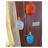 Vintage mid-centuy modern tension, pole lamp