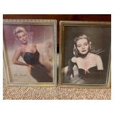 Vintage  pin up pics of  Kim Novak, Patricia Neal