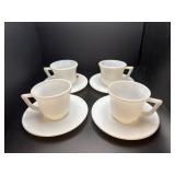 Vintage Demitasse/white set