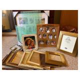 Vintage and new picture frames
