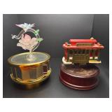 Vintage San Francisco cable car  music box