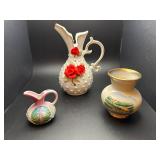 Vintage nippon dish, souvenir dishes etc
