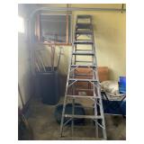 Vintage 10 foot step ladder