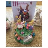 Easter Carruth wall decor & musical figurine