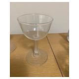 Vintage mid century Cocktail glasses