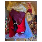 Vintage fabrics, patriotic, vests, goose outfit