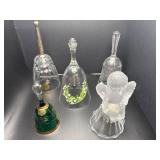 Vintage crystal and bohemian bells