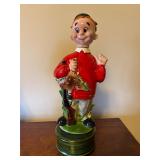 Vintage music box decanter
