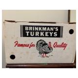 Vintage Brinkmanï¿½s Turkey Box, Findlay Ohio