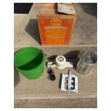 Vintage ice cream maker