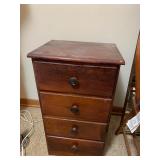 Vintage Wooden nightstand/ side table