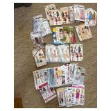 Vintage clothing patterns