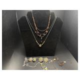 Vintage 1928 necklaces and earrings