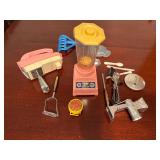 Vintage play kitchen toys