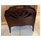 Vintage Magazine wooden rack