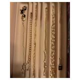 Vintage rose, gold, jewelry, etc.