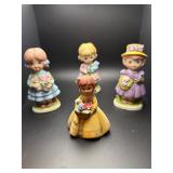 Vintage porcelain figurines