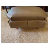 Vintage ottoman with storage
