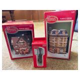 Vintage Dickens collectibles lighted town series