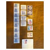 Vintage USA stamps