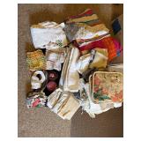Kitchen towels, beach towels, potholders, etc.
