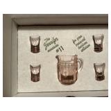 Vintage Mosser Glass Mini dishes, Jennifer Set #11