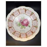 Antique Macomb, Ohio advertising calendar  plate