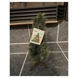 Vintage reliance sparkly plastic Christmas tree