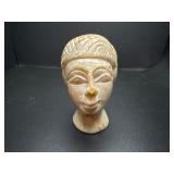 Vintage marble head sculpture