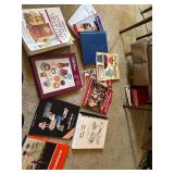 Akro Agate, depression glass books etc