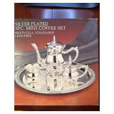 Paul Revere mini coffee set silver plated