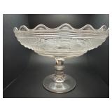 EAPG Swan pattern compote