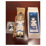 House of Lloyd Alice in Wonderland  porcelain doll