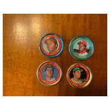 Set of 4, 1971 Topps Coins , Reggie Jackson