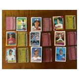 1987,88, 89,90 Topps MLB cards, R Johnson, Deion