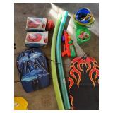 Boogie boards,  float boats, etc