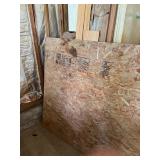4 x 4 sheet OSB & scrap wood