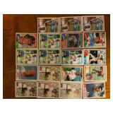 1981,82, 83 Topps MLB cards, Johnny Bench