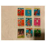 Vintage 1970ï¿½s Basketball cards